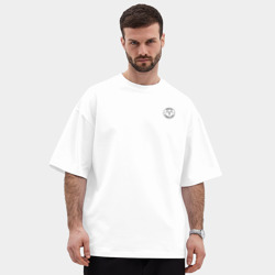 Мужская футболка Oversize хлопок premium Овен aries маленький - фото 2