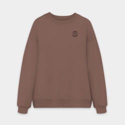 Мужской свитшот oversize без начеса хлопок Овен aries маленький