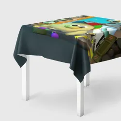 Скатерть 3D Маленький Мальчик Чикен Ган