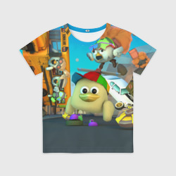 Детская футболка 3D Маленький Мальчик Чикен Ган