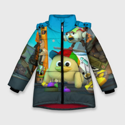 Маленький Мальчик Чикен Ган – Зимняя куртка для девочек 3D с принтом купить