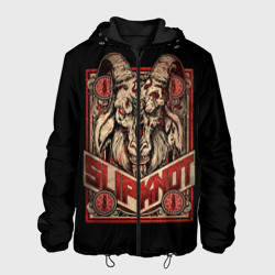 Мужская куртка 3D Slipknot Бафомет