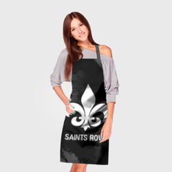 Фартук 3D Saints Row glitch на темном фоне - фото 2