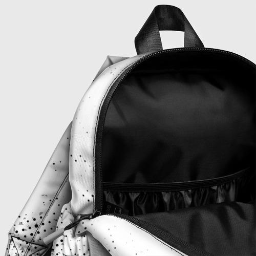 Детский рюкзак 3D с принтом Gears of War glitch на светлом фоне, фото #4
