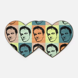 Деревянная игрушка Двойное сердце Twenty Tarantino face