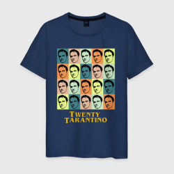 Twenty Tarantino face – Футболка из хлопка с принтом купить со скидкой в -20%