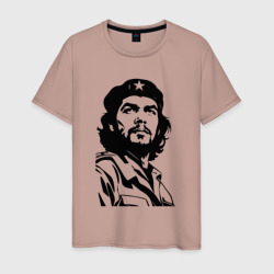 Че Гевара - взгляд в будущее – Мужская футболка хлопок с принтом купить со скидкой в -20%