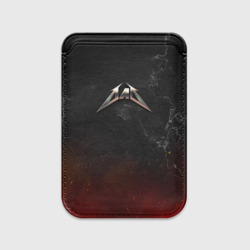 Картхолдер Magsafe магнитный Папа в стиле Металлика