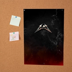 Постер Папа в стиле Металлика - фото 2