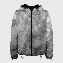Женская куртка 3D Абстракция - grey sky