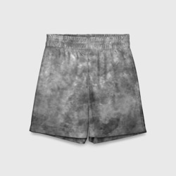 Детские спортивные шорты 3D Абстракция - grey sky