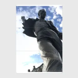 Магнитный плакат 2Х3 Памятник Фредди Меркьюри в Монтре