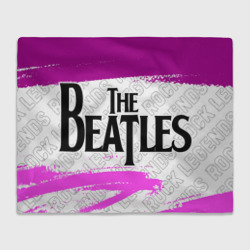 Плед 3D The Beatles rock legends по-горизонтали