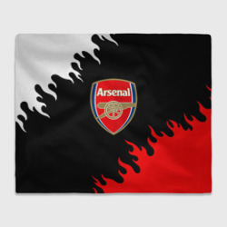 Плед 3D Arsenal fc flame