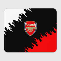 Прямоугольный коврик для мышки Arsenal fc flame