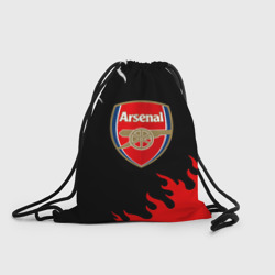 Рюкзак-мешок 3D Arsenal fc flame
