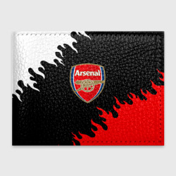 Обложка для студенческого билета Arsenal fc flame