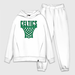 Мужской костюм oversize хлопок Celtics net