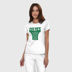 Женская пижама хлопок Celtics net - фото 2