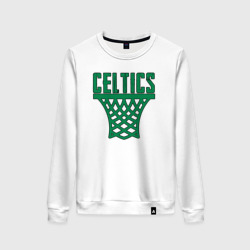 Женский свитшот хлопок Celtics net