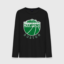 Мужской лонгслив хлопок Boston champions