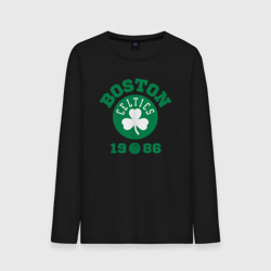 Мужской лонгслив хлопок Boston Celtics 1986