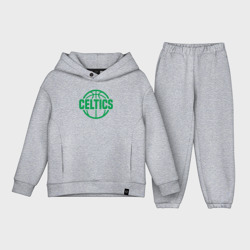 Детский костюм хлопок Oversize Celtics ball