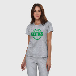 Женская пижама хлопок Celtics ball - фото 2