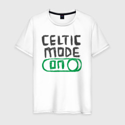 Включен режим Селтикс – Мужская футболка хлопок с принтом купить со скидкой в -20%