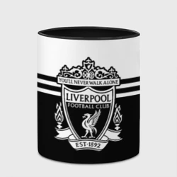 Кружка с полной запечаткой Ливерпуль - черно-белый - фото 2