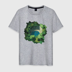 Остров Порко Россо – Мужская футболка хлопок с принтом купить со скидкой в -20%