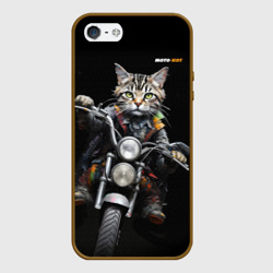 Чехол для iPhone 5/5S матовый Мотокот