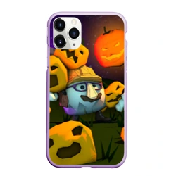 Чехол для iPhone 11 Pro Max матовый Гарибальди Хэллоуин