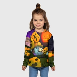 Детский лонгслив 3D Гарибальди Хэллоуин - фото 2