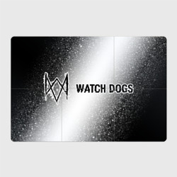 Магнитный плакат 3Х2 Watch Dogs glitch на светлом фоне по-горизонтали
