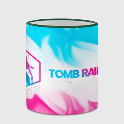 Кружка с полной запечаткой Tomb Raider neon gradient style по-горизонтали - фото 2