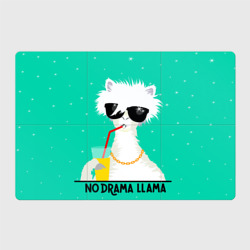 Магнитный плакат 3Х2 Лама no drama llama