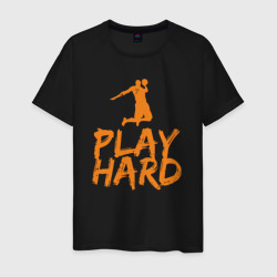 Мужская футболка хлопок Play hard