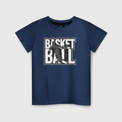 Детская футболка хлопок Basketball play