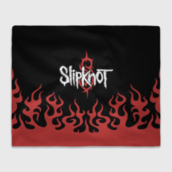 Slipknot в огне – Плед 3D с принтом купить со скидкой в -14%