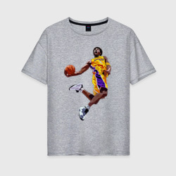 Женская футболка хлопок Oversize Kobe Bryant dunk