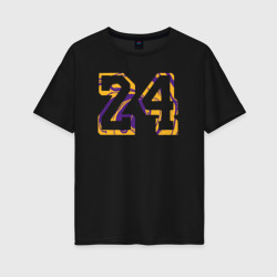 Женская футболка хлопок Oversize Kobe 24