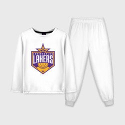 Детская пижама с лонгсливом хлопок Los Angelas Lakers star