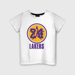 Детская футболка хлопок 24 Lakers