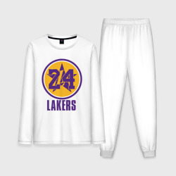 Мужская пижама с лонгсливом хлопок 24 Lakers