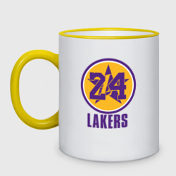 Кружка двухцветная 24 Lakers