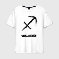 Мужская футболка хлопок Oversize Sagittarius