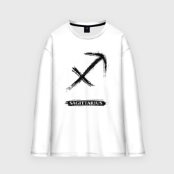 Мужской лонгслив oversize хлопок Sagittarius