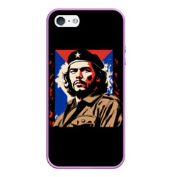 Чехол для iPhone 5/5S матовый Команданте Эрнесто Че Гевара 
