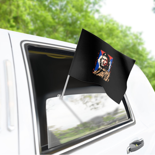 Флаг для автомобиля Команданте Эрнесто Че Гевара  - фото 3